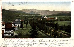 Mount Washington From Bethlehem New Hampshire Postcard Postcard