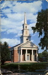 The Central Baptist Church Westerly, RI Postcard Postcard