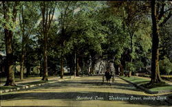 Washington Street Looking South Postcard