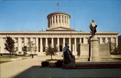 State Capitol And McKinley Memorial Columbus, OH Postcard Postcard