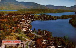 Olympic Arena Lake Placid, NY Postcard Postcard