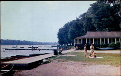 Vail's Grove, Peach Lake Brewster, NY Postcard Postcard