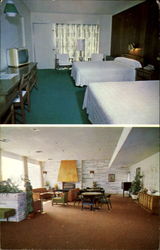 Gateway Motel, 175 North Genesee St Postcard