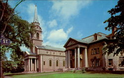 First Presbyterian Church And Church House, 1605 Genesee Street Utica, NY Postcard Postcard