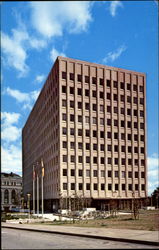 Oneida County Office Building, 800 Park Avenue Utica, NY Postcard Postcard