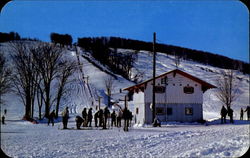 Snow Ridge Ski Area Adirondacks, NY Postcard Postcard