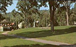 View In Eastern Park Postcard