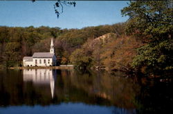 St. John's Church Cold Spring Harbor, NY Postcard Postcard