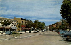 Main Street Sag Harbor, NY Postcard Postcard