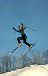 Caberfae Ski Resort Postcard