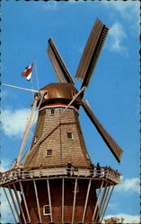 De Zwaan Windmill Holland, MI Postcard Postcard