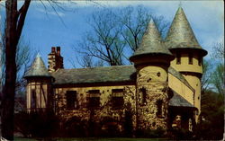 Curwood Castle Owosso, MI Postcard Postcard