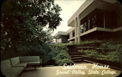 Seidman House, Grand Valley State College Postcard