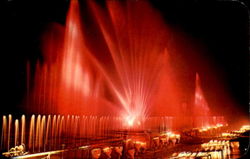 World's Largest Musical Fountain Grand Haven, MI Postcard Postcard