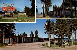 Melody Motel Saint Ignace, MI Postcard Postcard