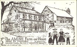 The Amish Farm And House, U. S. Rt. 30 Lancaster, PA Postcard Postcard