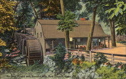 Ye Olde Towne Mill New London, CT Postcard Postcard