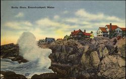 Rocky Shore Postcard