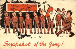 Snapshot Of The Gang! Postcard