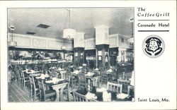 The Coffee Grill Coronado Hotel Postcard