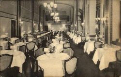 Section Main Dining Room Hotel Bond Hartford, CT Postcard Postcard