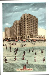 The Ambassador Atlantic City, NJ Postcard Postcard