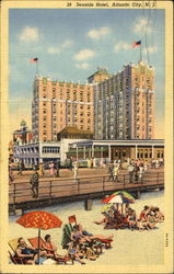 Seaside Hotel Postcard