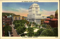 Dominion Square Montreal, PQ Canada Quebec Postcard Postcard