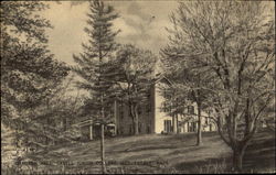 Bragdon Hall, Lasell Junior College Auburndale, MA Postcard Postcard