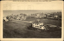 General View Of Brant Rock From The Old Water Tower Massachusetts Postcard Postcard