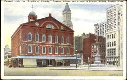 Faneuil Hall Boston, MA Postcard Postcard