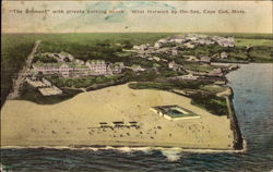 The Belmont With Private Bathing Beach Postcard