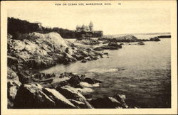 View On Ocean Side Postcard