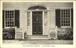 The Donaldson Doorway Vineyard Haven, MA Postcard Postcard