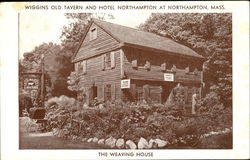 Wiggins Old Tavern And Hotel Northampton Massachusetts Postcard Postcard