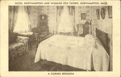 Hotel Northampton And Wiggins Old Tavern Massachusetts Postcard Postcard