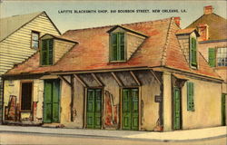 Lafitte Blacksmith Shop, 941 Bourbon Street Postcard