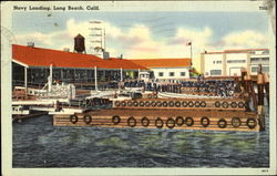 Navy Landing Long Beach, CA Postcard Postcard