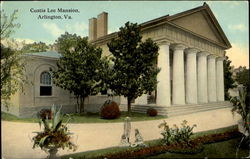 Custis Lee Mansion Arlington, VA Postcard Postcard