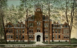 Lindley Hall, Earlham College Richmond, IN Postcard Postcard