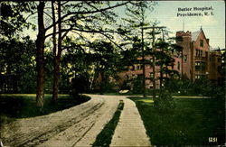 Butler Hospital Providence, RI Postcard Postcard