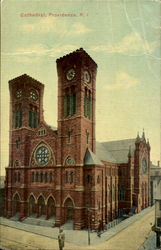 Cathedral Providence, RI Postcard Postcard