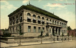 Public Library Providence, RI Postcard Postcard