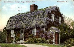 Betsy Williams Cottage, Roger Williams Park Postcard