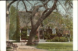 Betsy Williams Cottage, Roger Williams Park Providence, RI Postcard Postcard