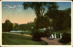 Drinking Fountain, Roger Williams Park Postcard