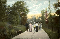 Promenade Highland Park Pittsburgh, PA Postcard Postcard