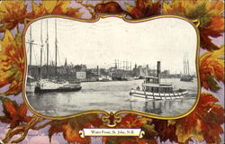 Water Front Postcard