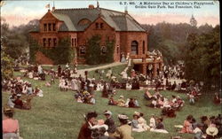 A Midwinter Day At Children's Playground, Golden Gate Park San Francisco, CA Postcard Postcard