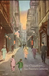 Old Chinatown Postcard